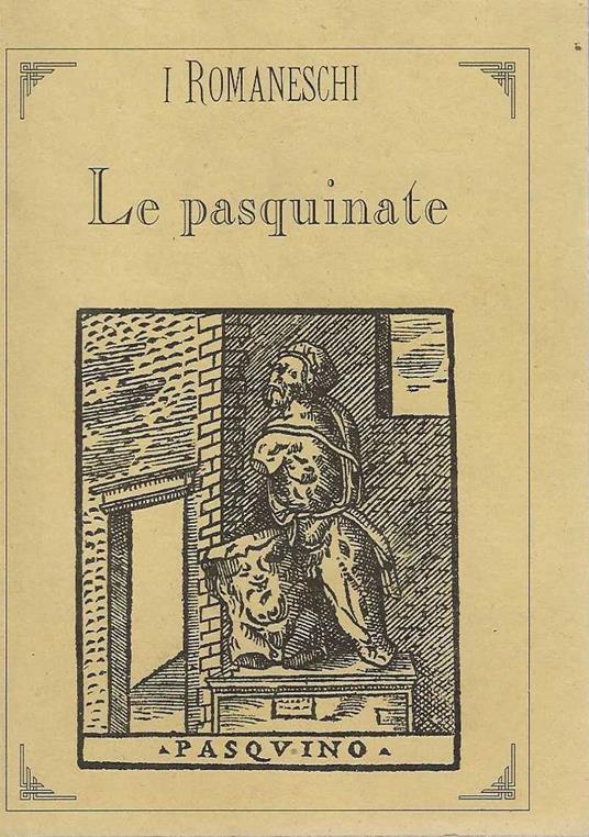 Le pasquinate - Giuseppe Parini - copertina