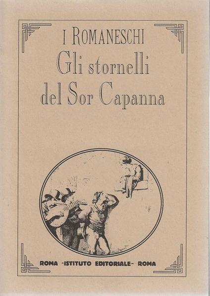 Gli stornelli del Sor Capanna - Sor Capanna - copertina