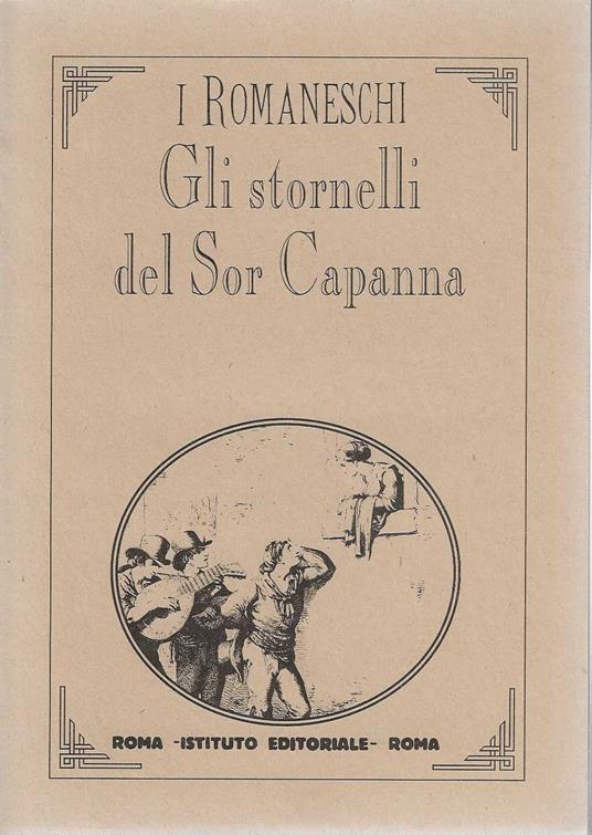 Gli stornelli del Sor Capanna - Sor Capanna - copertina