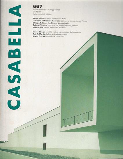 Casabella 667 - copertina