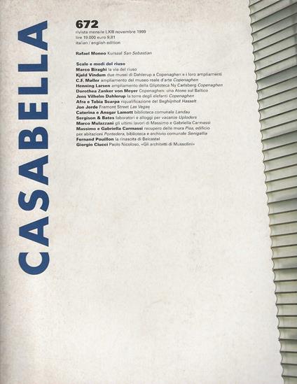 Casabella 672 - copertina