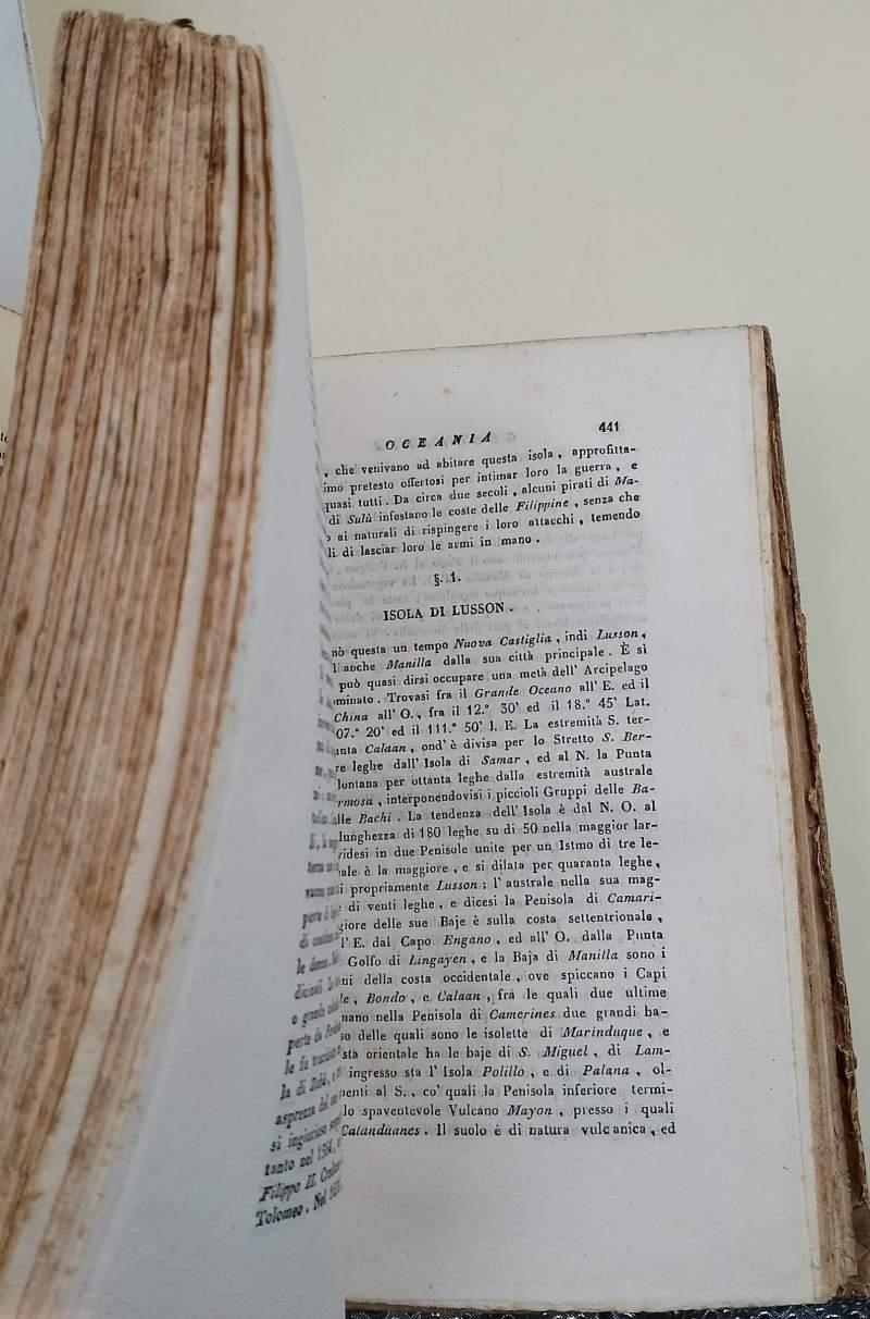 Nuovo Specchio Geografico-Storico-Politico Di Tutte Le Nazioni Del Globo