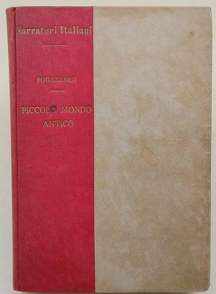 Piccolo Mondo Antico - Antonio Fogazzaro - copertina