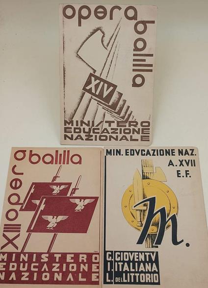 Pagelle Scolastiche Anni 1935/1939 - copertina
