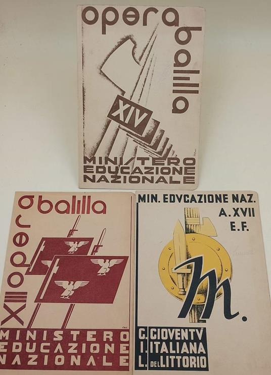 Pagelle Scolastiche Anni 1935/1939 - copertina