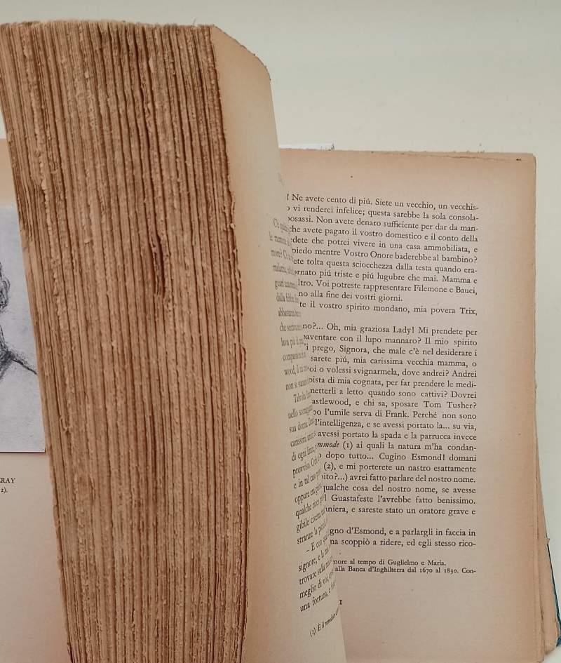 La Storia Di Henry Esmond Colonnello Al Servizio Di Sua Maestà La Regina Anna Scritta Da Esso