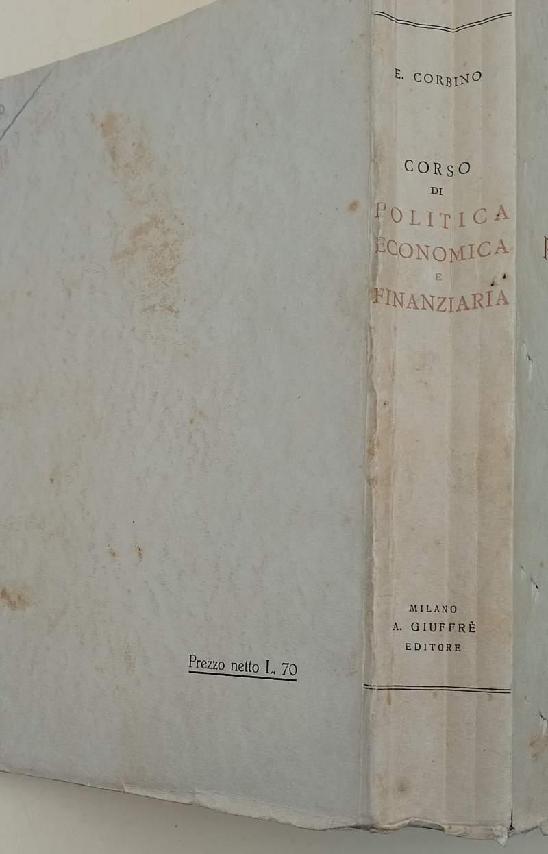 Corso Di Politica Economica E Finanziaria