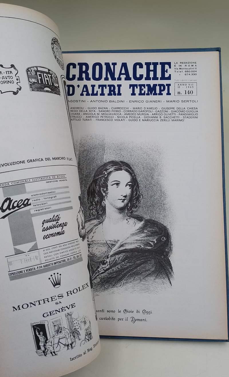 Cronache D'Altri Tempi Anno Xii- I 1965 N. 129/ 140 - 12 Fascicoli