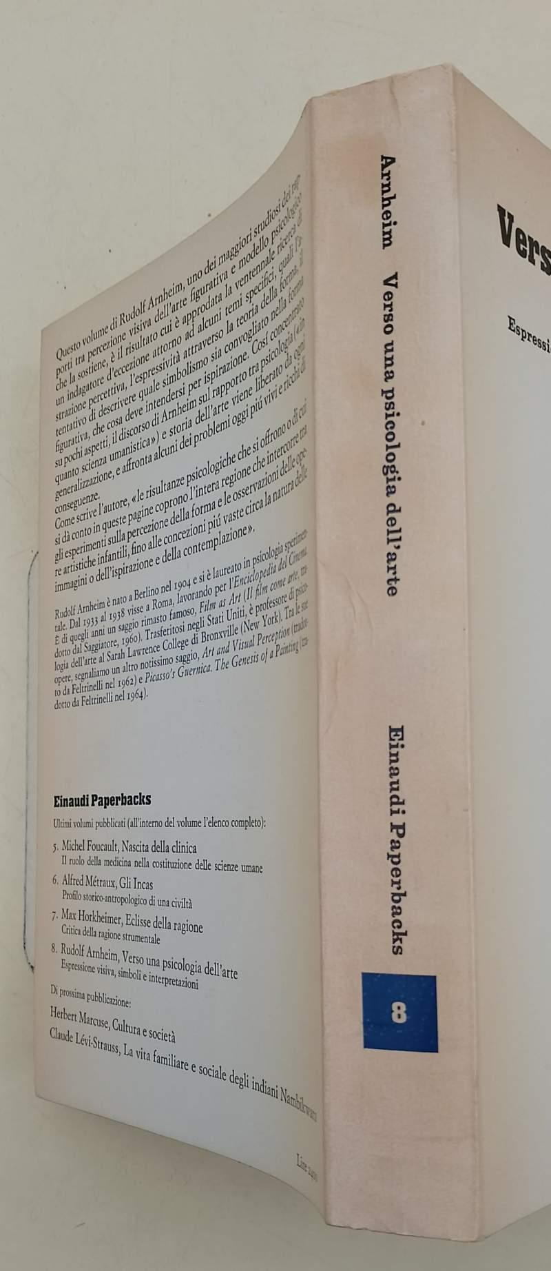 Verso Una Psicologia Dell'Arte-Espressione Visiva, Simboli E Interpretazione