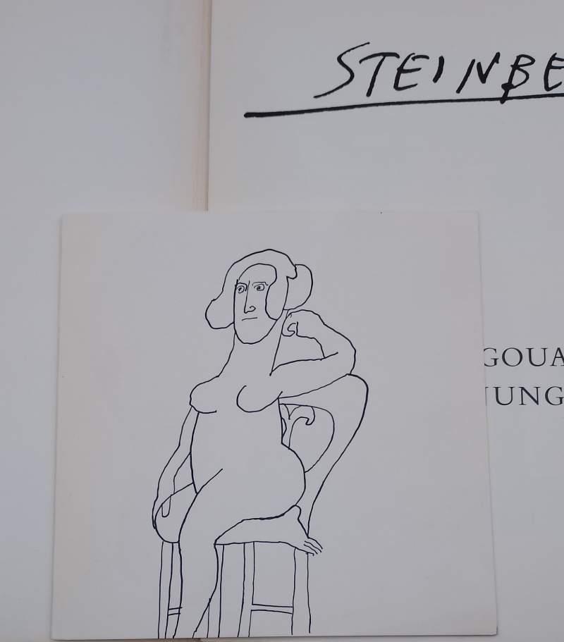 Steinberg-Olbilder Gouachen Seichnungen