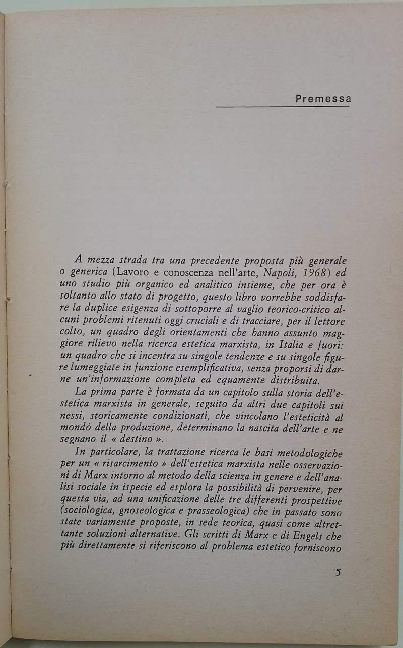La Controversia Estetica Nel Marxismo