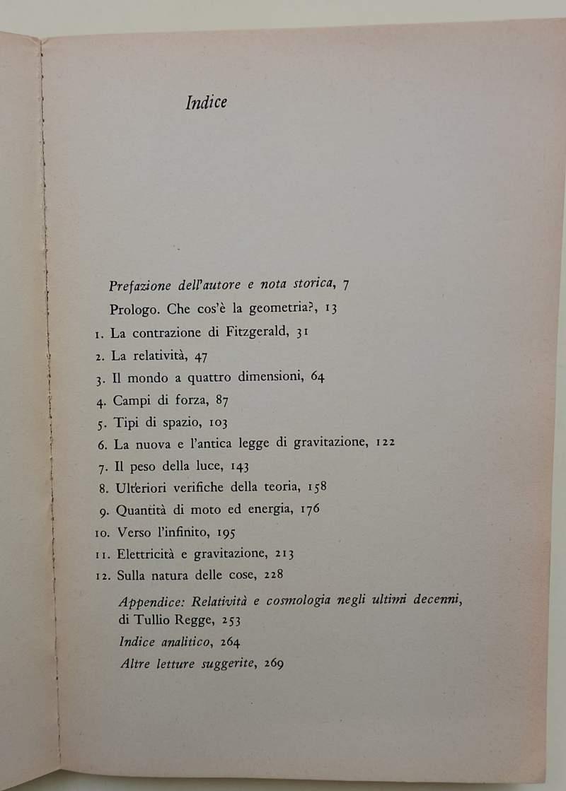 Spazio Tempo E Gravitazione