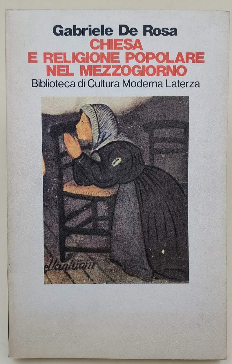 Chiesa E Religione Popolare Nel Mezzogiorno