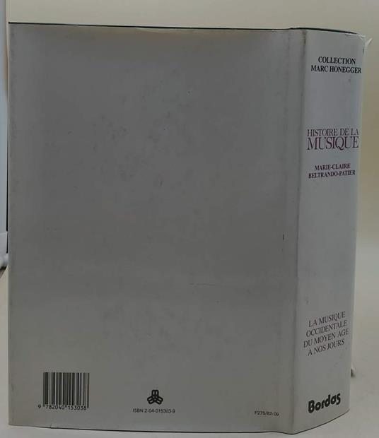 Histoire De La Musique - copertina