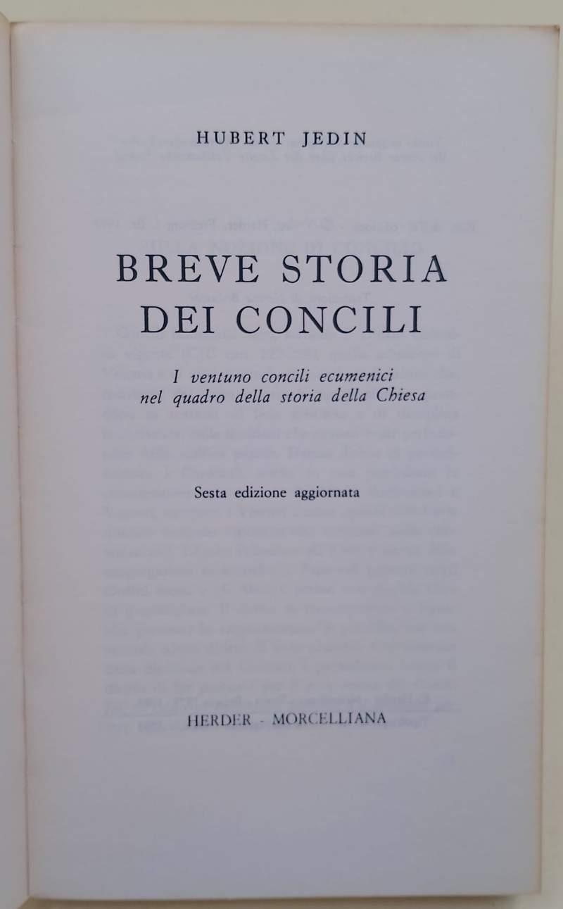 Breve Storia Dei Concili
