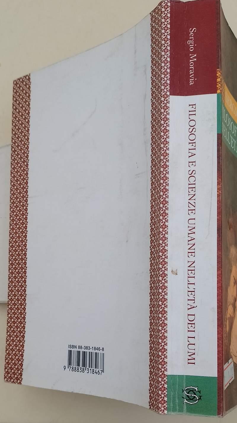 Filosofia E Scienze Umane Nell'Età Dei Lumi