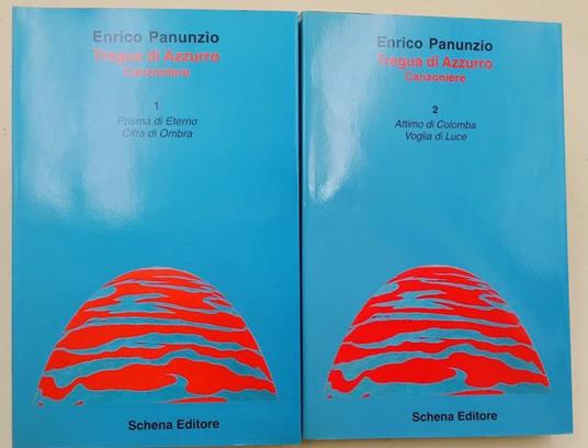 TREGUA DI AZZURRO-CANZONIERE- 2 voll. - Enrico Panunzio - copertina