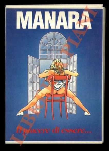 Il piacere di essere - Milo Manara - copertina