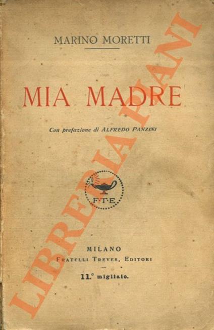 Mia madre - Mariella Moretti - copertina