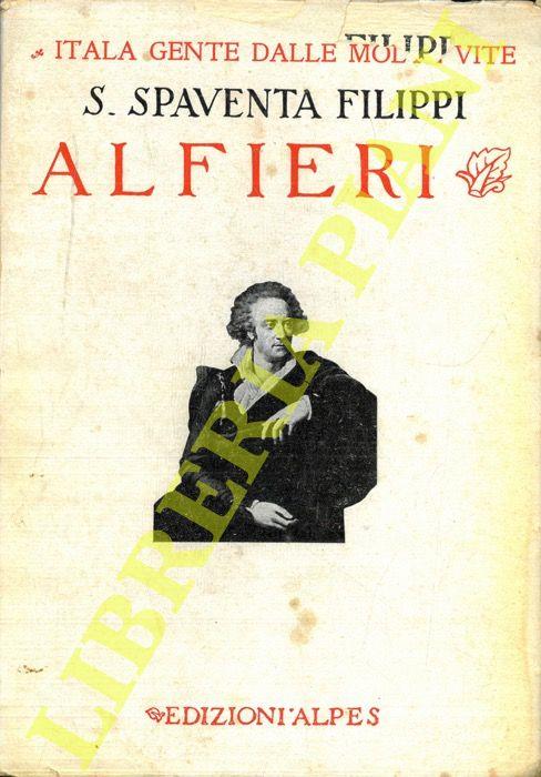 Alfieri - Silvio Spaventa Filippi - copertina