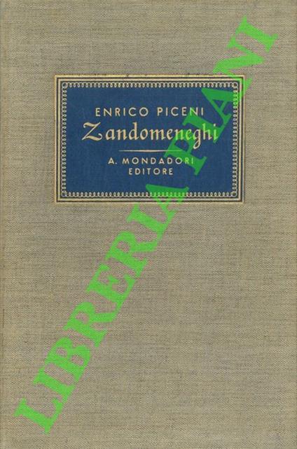Zandomeneghi - Enrico Piceni - copertina