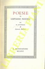 Poesie. Con un Avvertimento di Antonio Baldini