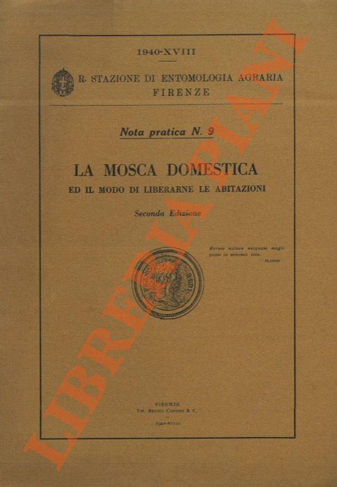 La Mosca domestica ed il modo di liberarne le abitazioni - Antonio Berlese - copertina
