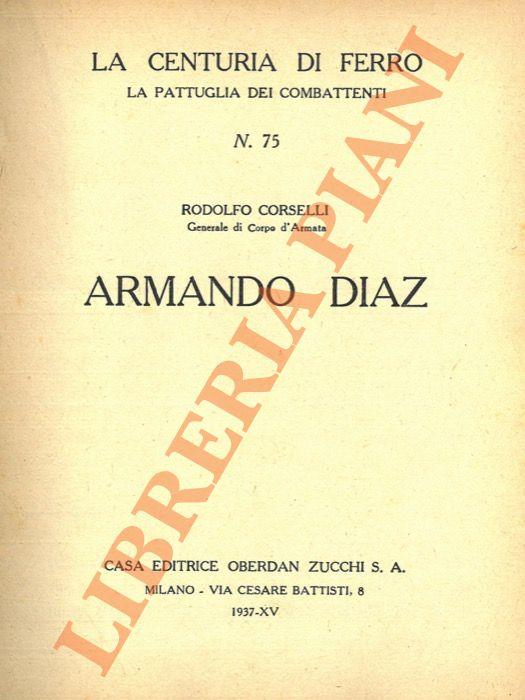 Armando Diaz - Rodolfo Caroselli - copertina