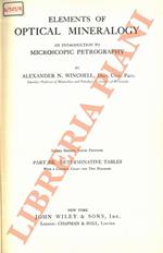 Elements of Optical Mineralogy: An Introduction to Microscopic Petrography. Part III: Determinative Tables