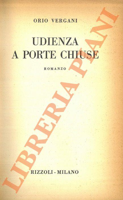 Udienza a porte chiuse
