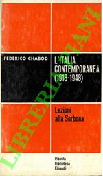 L' Italia contemporanea (1918-1948). Lezioni alla Sorbona