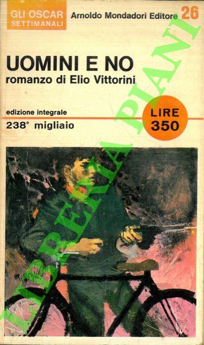 Uomini e no - Elio Vittorini - copertina