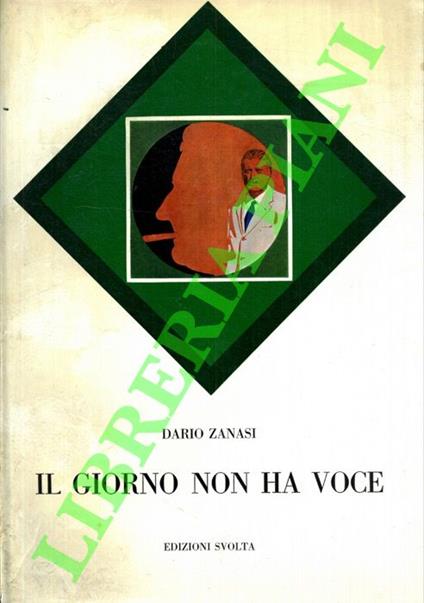 Il giorno non ha voce - Dario Zanasi - copertina