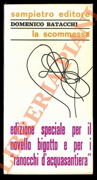 La scommessa - Domenico Batacchi - copertina