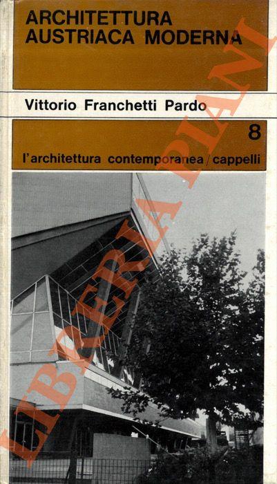 Architettura austriaca moderna - Vittorio Franchetti Pardo - copertina