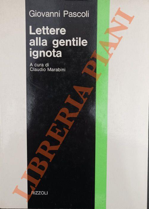 Lettere alla gentile ignota