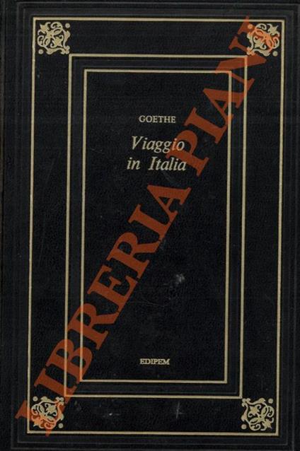 Viaggio in Italia - Johann Wolfgang Goethe - copertina