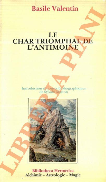 Le Char triomphal de l’antimoine - Valentina Basile - copertina