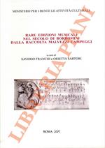Rare edizioni musicali nel secolo di Borromini dalla raccolta Malvezzi Campeggi