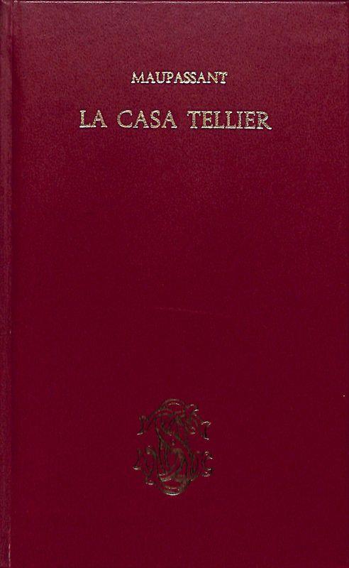 La casa tellier - Guy de Maupassant - copertina