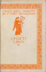 I poeti lirici. Vol. IV. Tirteo. Solone. Le canzoni attiche
