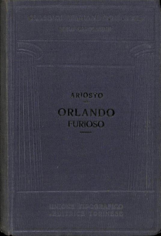 Orlando furioso. Vol. I - Ludovico Ariosto - copertina