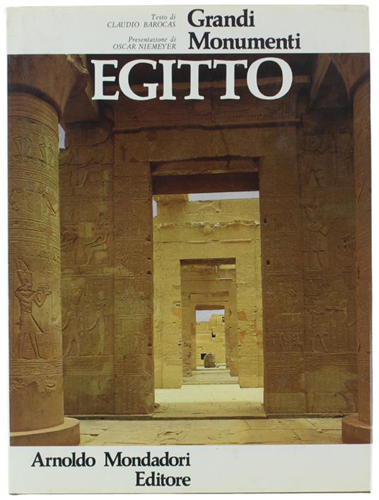 EGITTO - Grandi Monumenti [come nuovo] - Claude Barocas - copertina