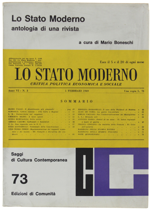 Bergoglio Libri d'Epoca Snc
