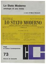 Lo STATO MODERNO. Antologia di una rivista