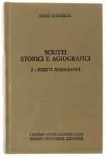 SCRITTI STORICI E AGIOGRAFICI. Volume 2: SCRITTI AGIOGRAFICI. a cura di Bruno Capparoni e Fabrizio Fabrizi