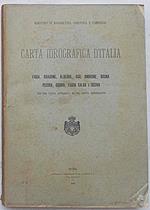 Carta idrografica d'Italia. Fiora, Chiarone, Albegna, Osa, Ombrone, Bruna, Pecora, Cornia, Fossa Calda e Cecina