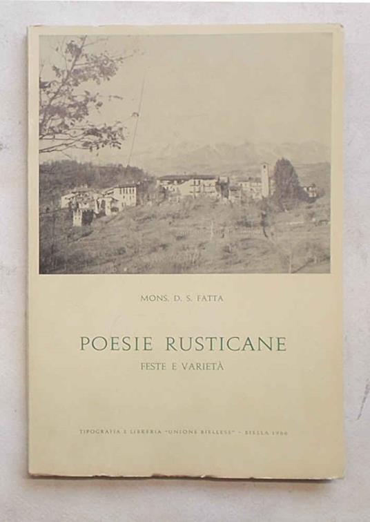 Poesie rusticane feste e varietà - copertina