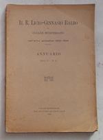 Il R. Liceo-ginnasio Balbo in Casale Monferrato nell'anno scolastico 1923-1924. Annuario