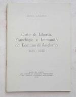 Carte di Libertà. Franchigie e Immunità del Comune di Asigliano